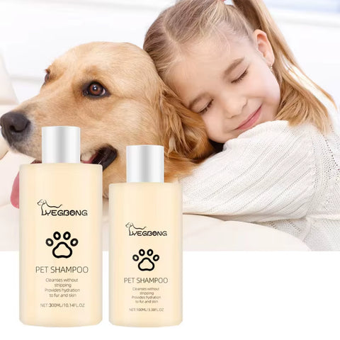 Pet Shampoo Is Gentle and Clean. Pet Cat and Dog Hair Is Soft and Non Knotting. Shampoo Shampoo