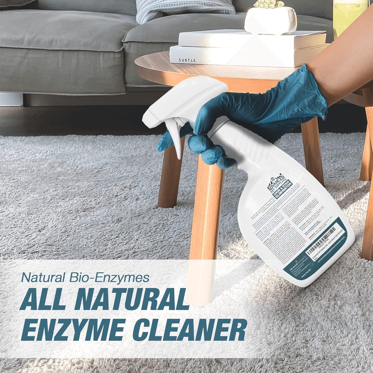 Odor Eliminator Combo Pack - Cleans Accidents in a Hurry without Dangerous Ingredients That Can Make Pets Sick - Bio-Enzyme Cat and Dog Urine Pee Smell Remover Carpet Cleaner