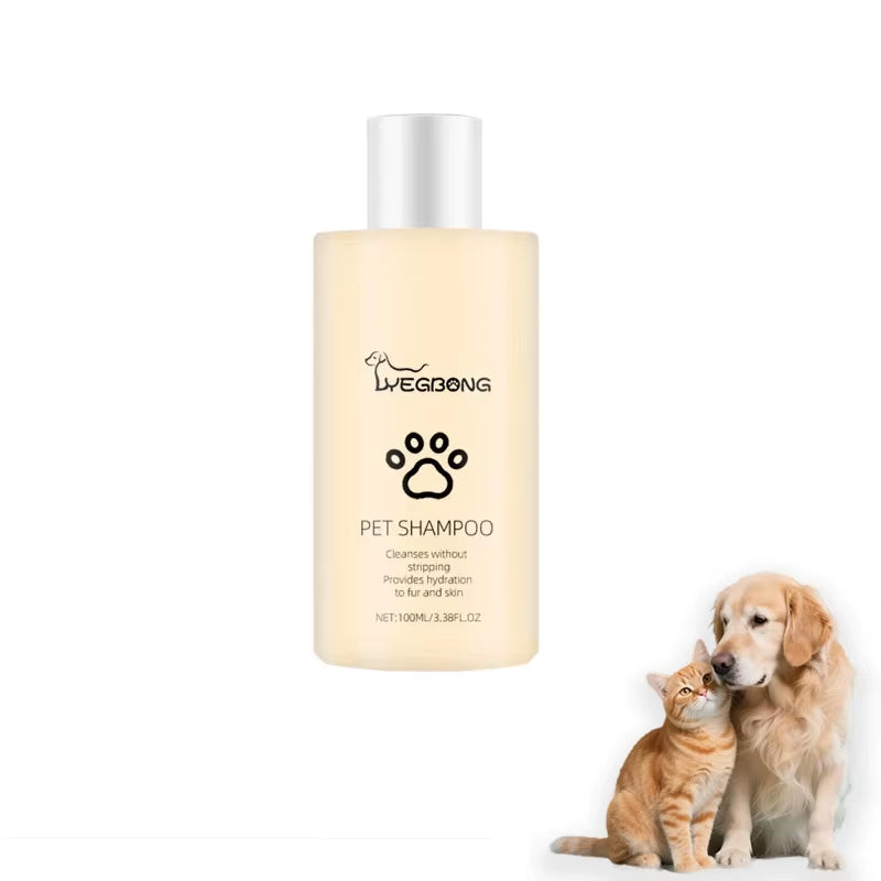Pet Shampoo Is Gentle and Clean. Pet Cat and Dog Hair Is Soft and Non Knotting. Shampoo Shampoo