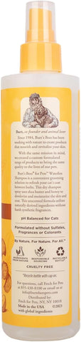 Waterless Cat Shampoo Spray, No-Rinse Cat Dry Shampoo with Shea Butter & Honey for Gentle Cleaning between Baths, Ph Balanced, No Harsh Detergents, 10 Fl Oz - 2 Pack